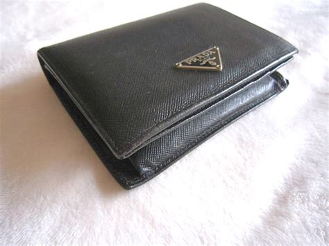 black prada wallet on chain|prada bifold wallets for women.